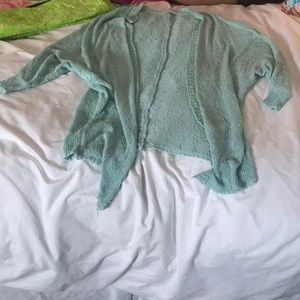 LF mint cardigan